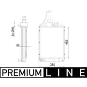 Mahle Engine Radiator