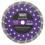 Sealey Cutting Disc Multipurpose Dry/Wet Use230mm WDMP230 Sealey - Dynamic Drive
