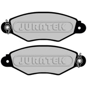 Juratek Front Brake Solid Discs & Pads fits Citroën Xsara 1997-2005 1.4 1.5