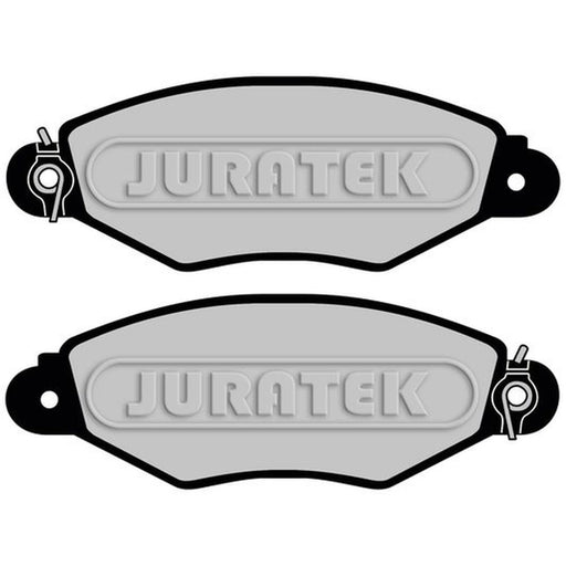 Juratek Front Brake Solid Discs & Pads fits Citroën Xsara 1997-2005 1.4 1.5
