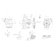 Hella Air Conditioning Compressor fits Opel Astra J 2009-2015 1.3 1.7