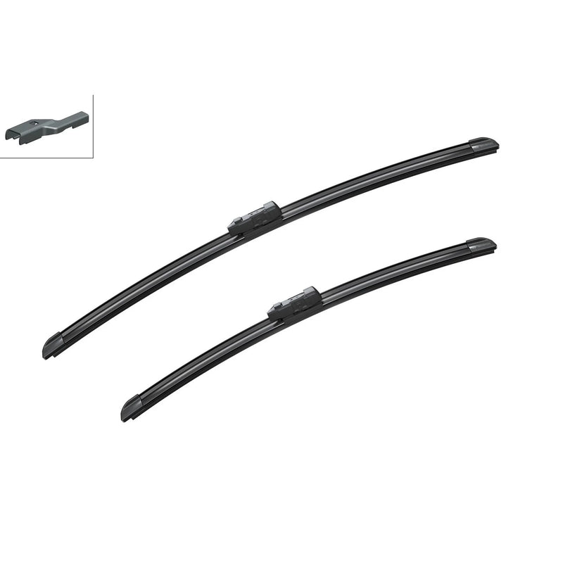 Bosch Aerotwin Wiper Blade Set 550mm + 450mm — A124S fits Dacia Bigster