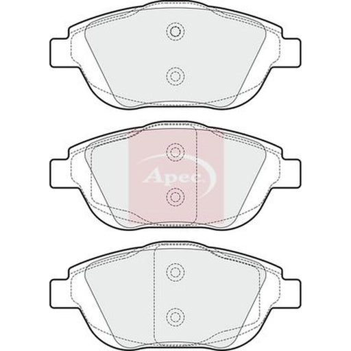 Apec Front Brake Pad Set PAD1694