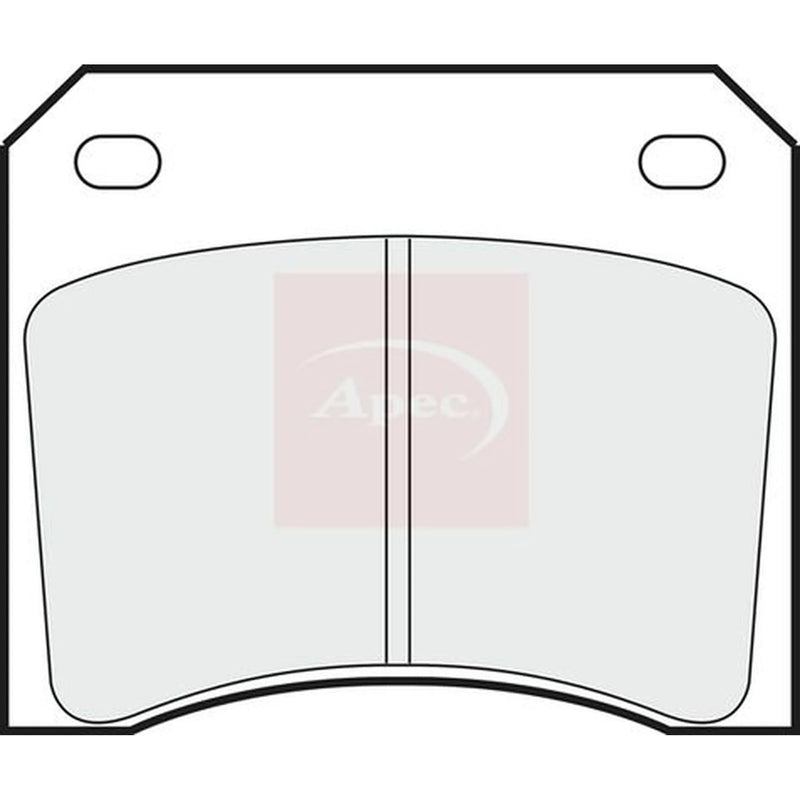 Apec Rear Brake Pad Set PAD557