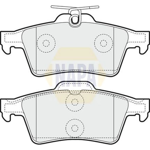 NAPA Rear Brake Pad Set NBP1411