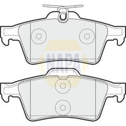 NAPA Rear Brake Pad Set fits Cadillac Bls 2006-2010 1.9 2.0 2.8