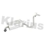 Klarius Box With Tail Pipe Rear fits Hyundai I30 2007-2011 1.4 1.6