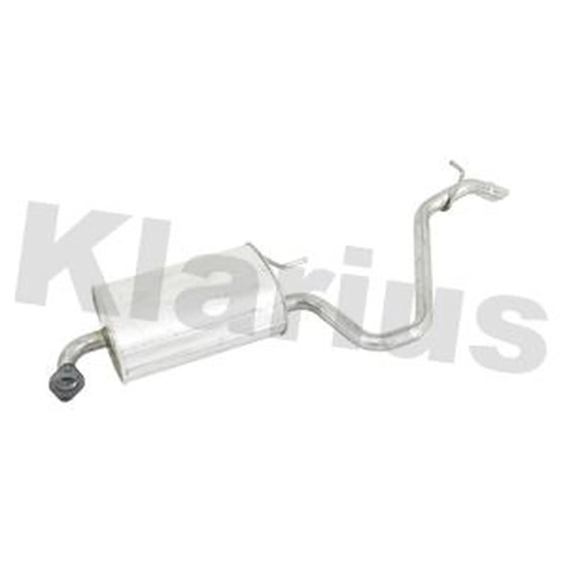 Klarius Box With Tail Pipe Rear fits Hyundai I30 2007-2011 1.4 1.6