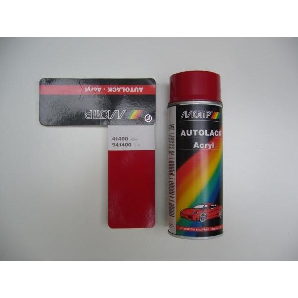 Motip For RENAULT C70 TRAFFIC RED Paint Spray Can Aerosol 400ml Motip  - Dynamic Drive