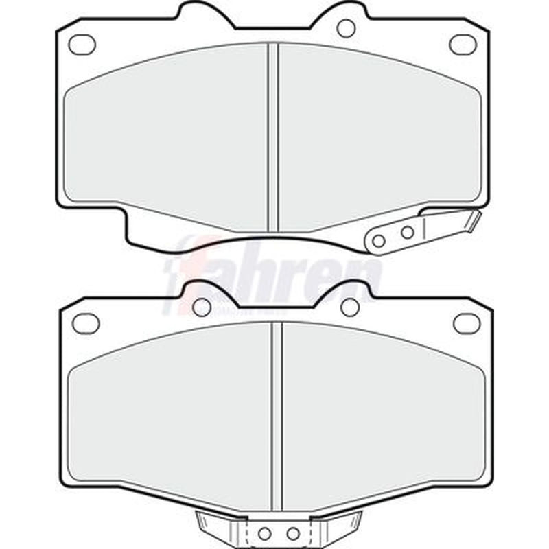 Fahren Front Brake Pad Set FBP3429
