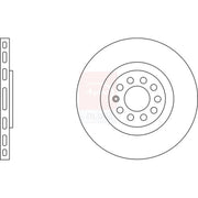 Apec Front Vented & Rear Vented Brake Discs & Pads fits VW Polo IV 2006-2009 1.8