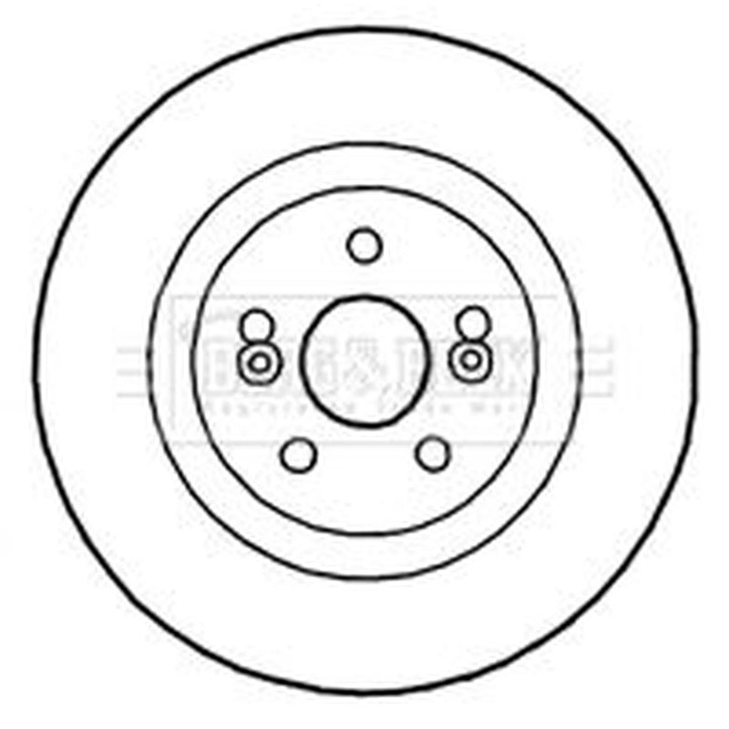 Borg & Beck Front & Rear Brake Discs & Pads fits Renault Clio III 2008-2014 2.0