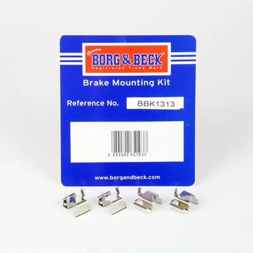 Borg & Beck Brake Pad Accessory Fitting Kit Rear BBK1313
