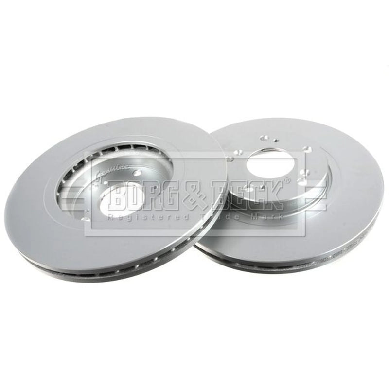 Borg & Beck Front & Rear Brake Discs & Pads fits Honda Accord VIII 2008-2015