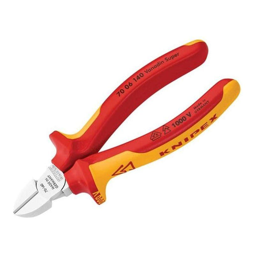Knipex VDE Diagonal Cutter 140mm Knipex - NN4 Online