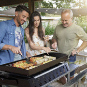 Dellonda 3 Burner 7.5kW Portable Gas Plancha - Stainless Steel Dellonda  - Dynamic Drive