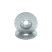 Bosch 2 x Vented Front Brake Discs 0986479A69-x2