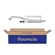 Hella End Silencer Rear fits Nissan Micra IV 2010-2015 1.2