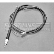 First Line Handbrake Cable Left Rear fits Peugeot 306 1993-2002