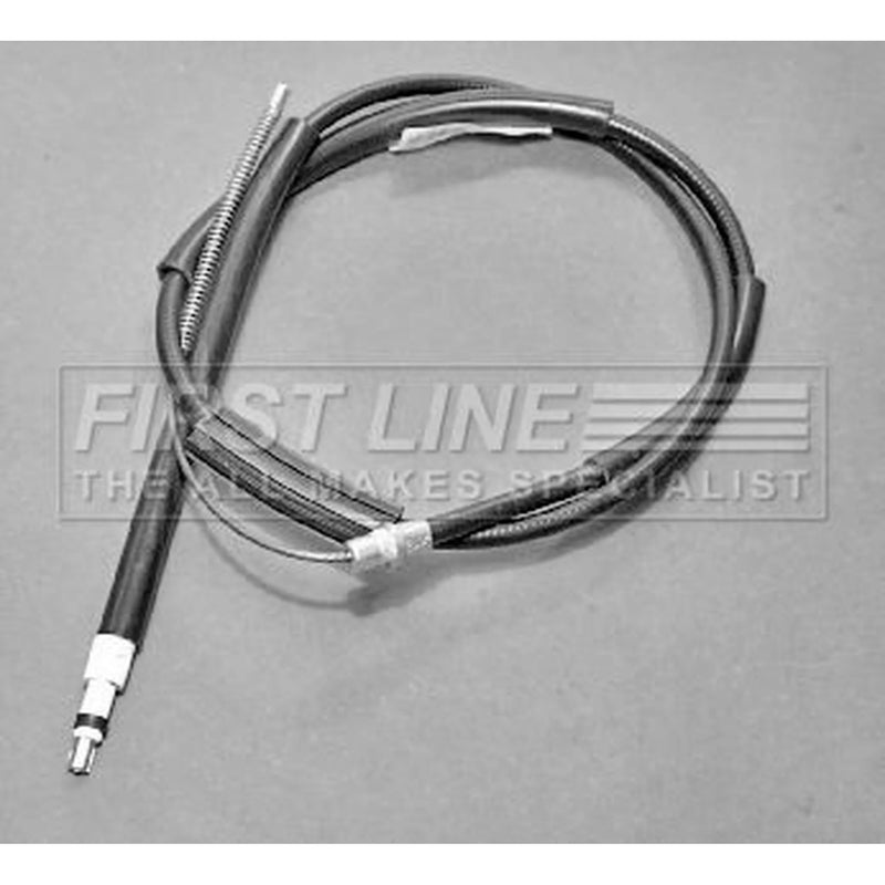 First Line Handbrake Cable Left Rear fits Peugeot 306 1993-2002
