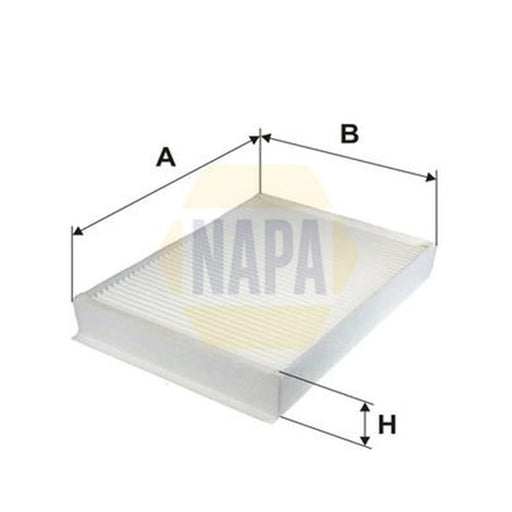 NAPA Cabin Air Filter (Pollen Filter) Engine Compartm NFC4044