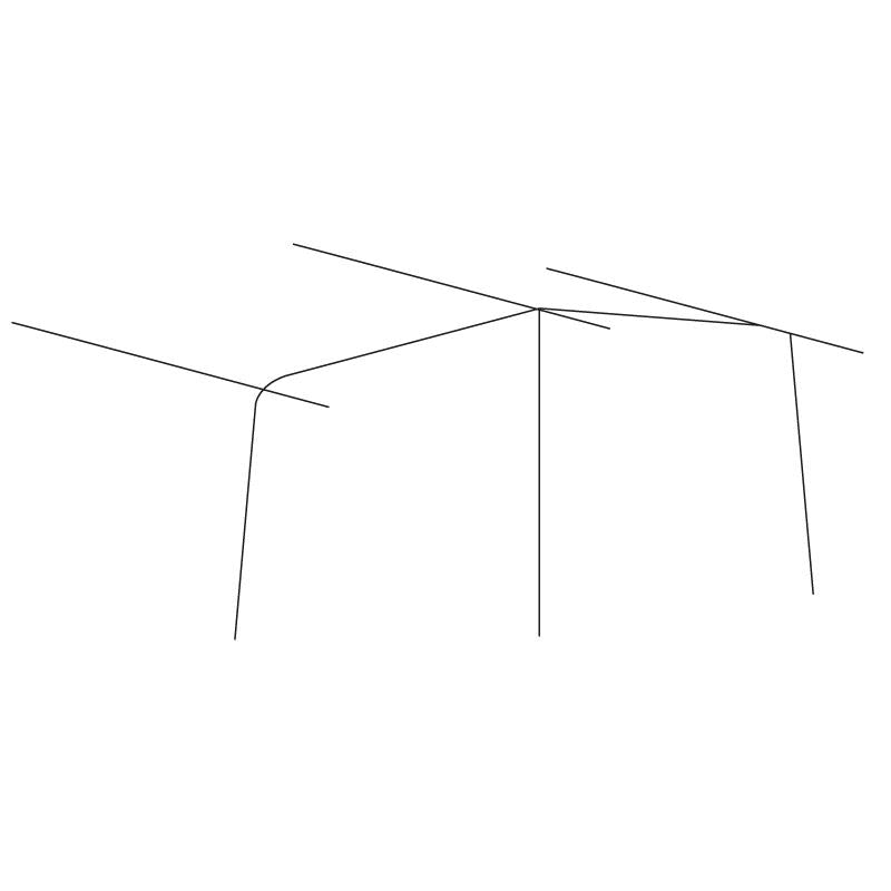 TRIGANO Poled Caravan Awning OCEAN 250 (2.5m Depth) TRIGANO - Dynamic Drive