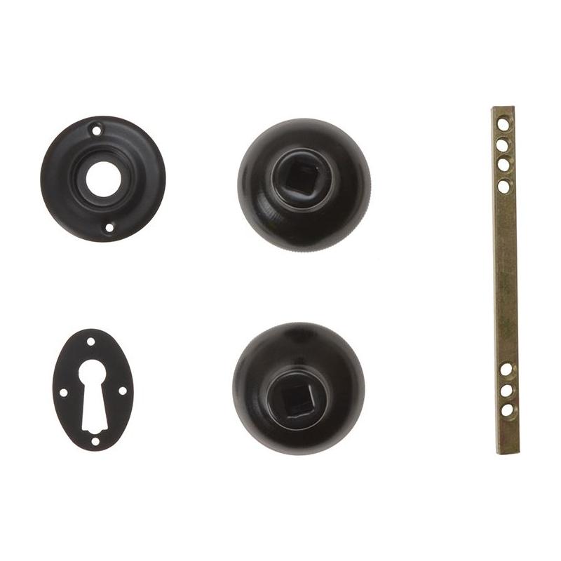 Yale Locks P405 Rim Knob Black Finish Yale Locks - Town Tools