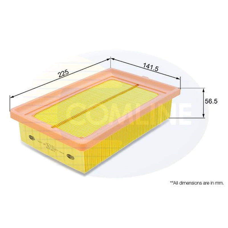 Comline Full Service Kit with Air, Oil, Fuel & Cabin Filters fits Fiat 500L