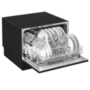 Baridi Tabletop Dishwasher 6 Place Settings 6.5L Capacity - Black DH85 Baridi - Dynamic Drive