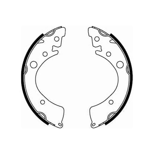Mintex Brake Shoe Set Axle Kit fits Honda Civic Shuttle 1988-1995 1.4 1.5 1.6
