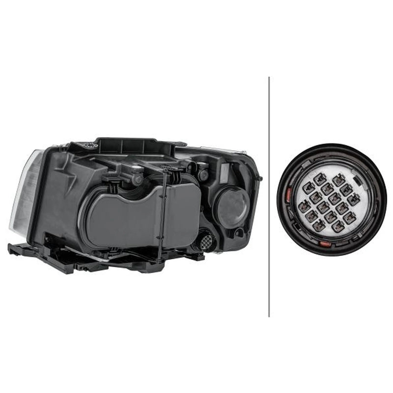 Hella Headlight Headlamp LED Right fits Land Rover Freelander 2 2006-2014
