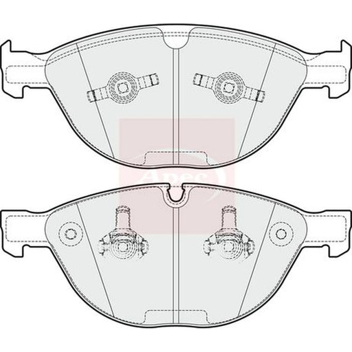 Apec Front Brake Pad Set PAD1742