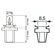 Bosch Car Light Bulb B8.5d 24V 1,2W