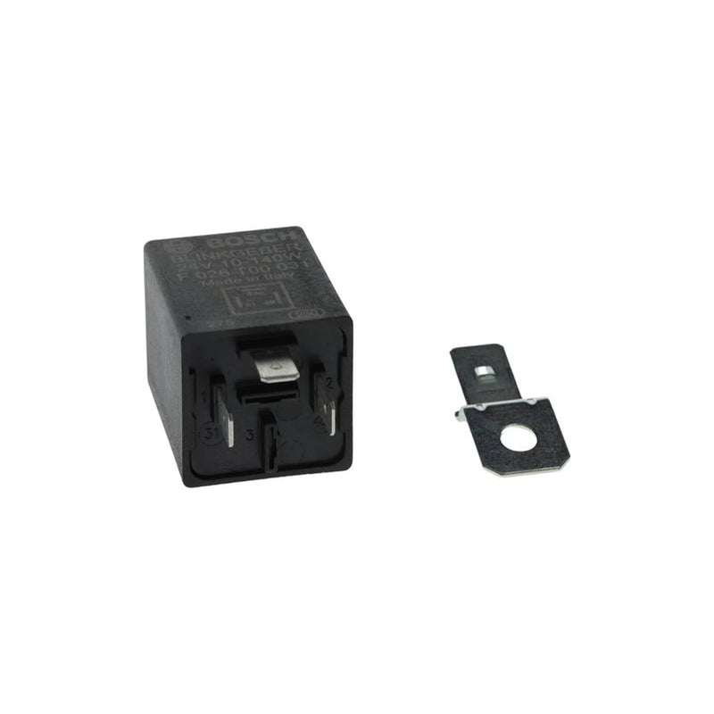 Bosch Indicator Flasher Relay fits VW L 80 1995-2000