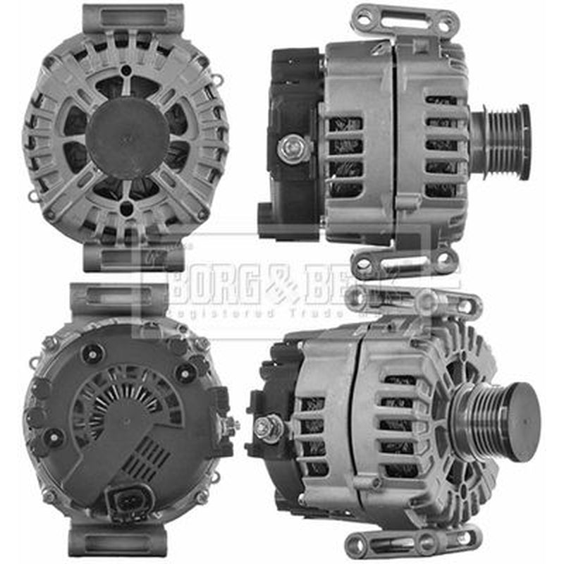 Borg & Beck Car Alternator 12V fits Mercedes-Benz C-Class 2008-2014
