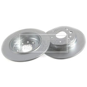 Borg & Beck 2 x Solid Brake Discs fits Honda Cr-V 2001-2007 2.0