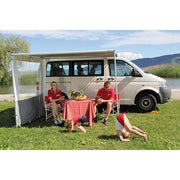Fiamma F35 Pro 270 Awning Titanium Case Royal Blue Fabric Campervan Caravan 4x4 Fiamma - Dynamic Drive