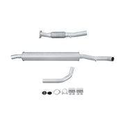 Hella Middle Silencer fits Fiat 500 2007-2008 1.4