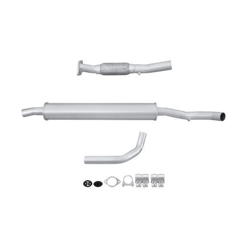 Hella Middle Silencer fits Fiat 500 2007-2008 1.4