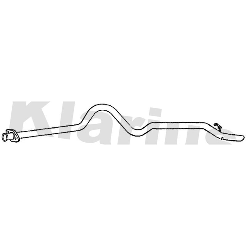 Klarius Exhaust Pipe OD fits Land Rover Defender 1990-1998 2.5
