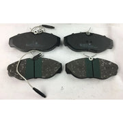Juratek Front Brake Pad Set fits Citroën Relay I 1994-2002 1.9 2.0 2.5 2.8