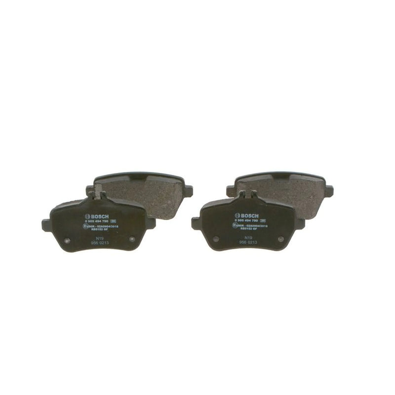 Bosch Front & Rear Pads fits Mercedes-Benz Cla 2013-2019 117.346