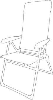 Quest Hygrove Recline Grey Camping Chair Quest - Dynamic Drive