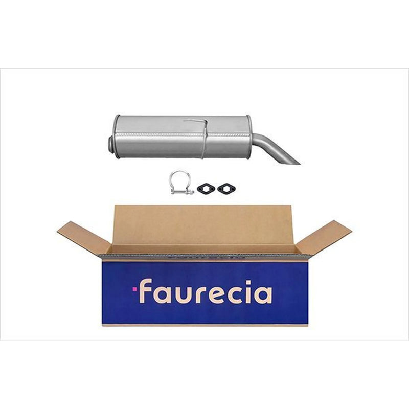 Hella End Silencer Rear fits Citroën Saxo 1996-2004 1.0 1.1 1.4 1.5 1.6