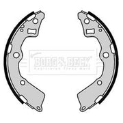 Borg & Beck Brake Shoe Set Axle Kit BBS6397
