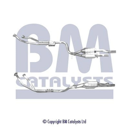 BM Catalysts Petrol Cat fits Mercedes-Benz 124 1992-1993 124.019 124.022 124.042