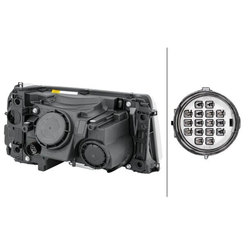 Hella Headlight Headlamp W5W Left fits Land Rover Range Rover Sport I 2005-2013