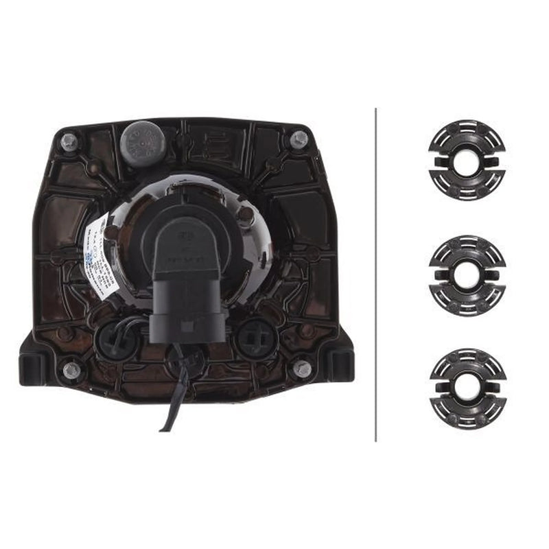 Hella Headlight Headlamp H7 Left fits Mercedes-Benz Unimog 2000 on