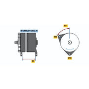 Bosch Car Alternator 12V