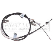 First Line Handbrake Cable Right Rear fits Toyota Land Cruiser 2011 on 3.0